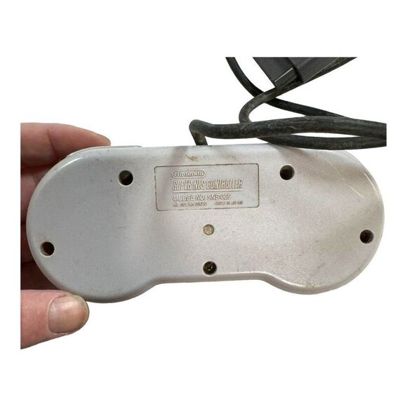 Vintage Nintendo Super NES Controller Model SNS-005 Original 1991 Replacement - Picture 3 of 3